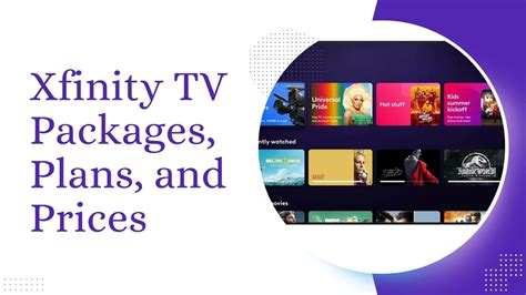 cheap Xfinity tv packages